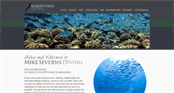 Desktop Screenshot of mikesevernsdiving.com